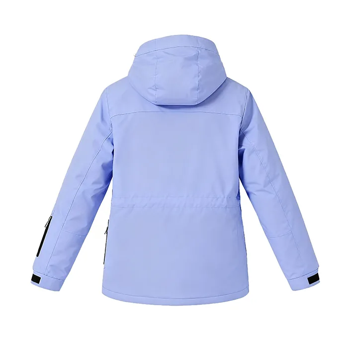 Girls' Two-Piece Ski Suit — Lavender — Lavender — jacket back view