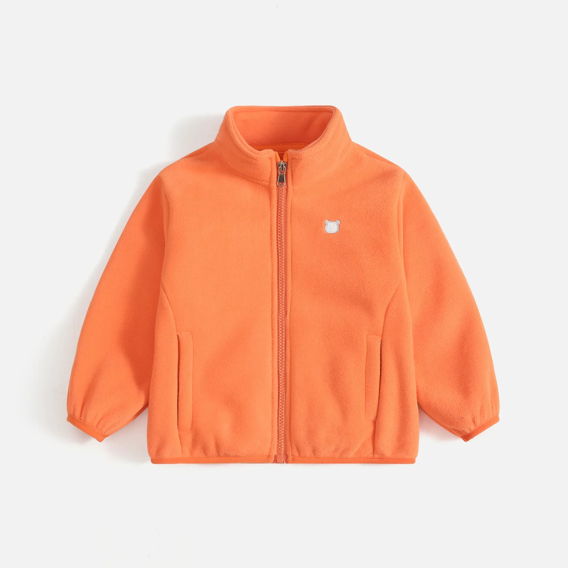 Kids' 3-in-1 Cartoon-Print Jacket — Orange Liner, fleece liner alone