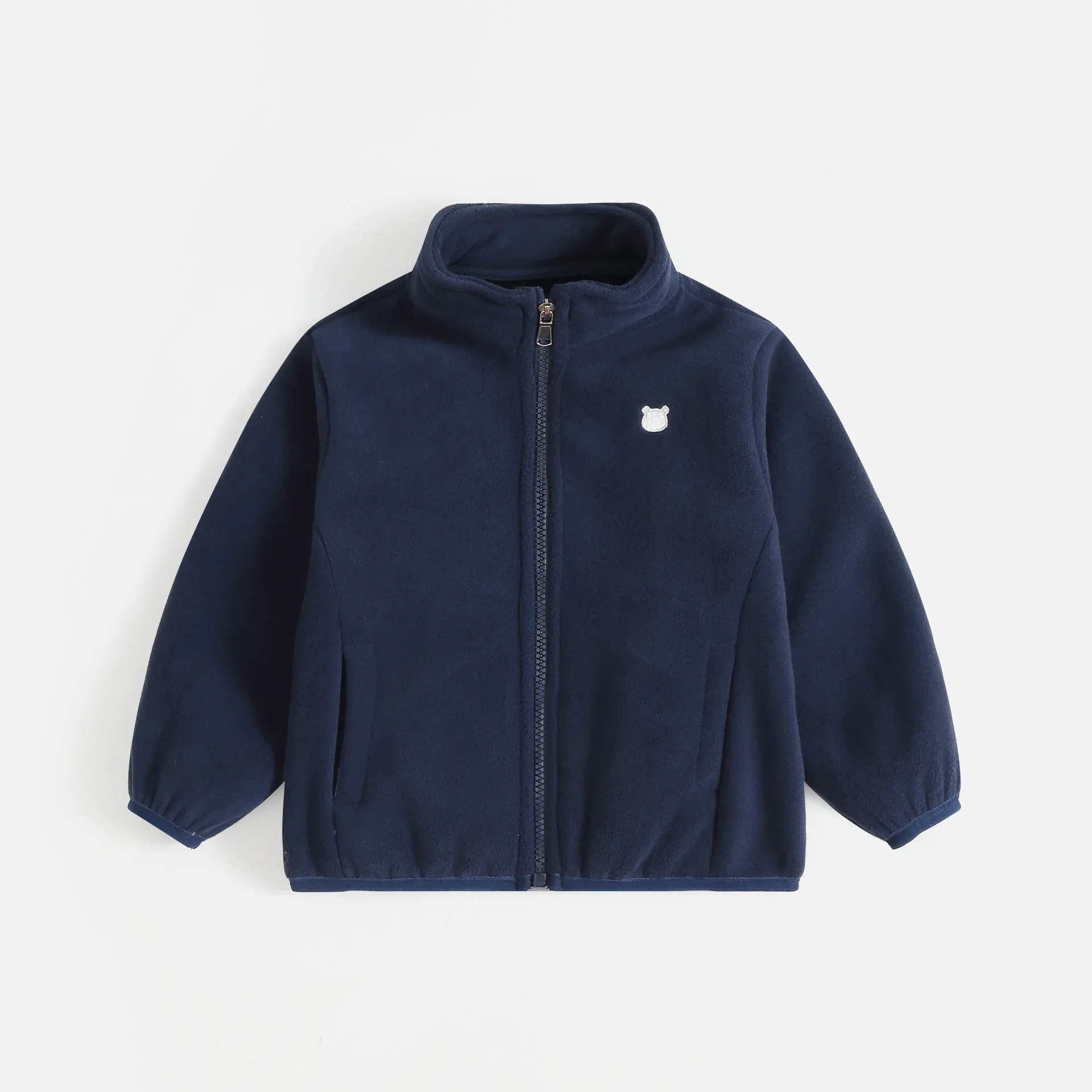 Kids' 3-in-1 Cartoon-Print Jacket — Navy Liner, fleece liner alone