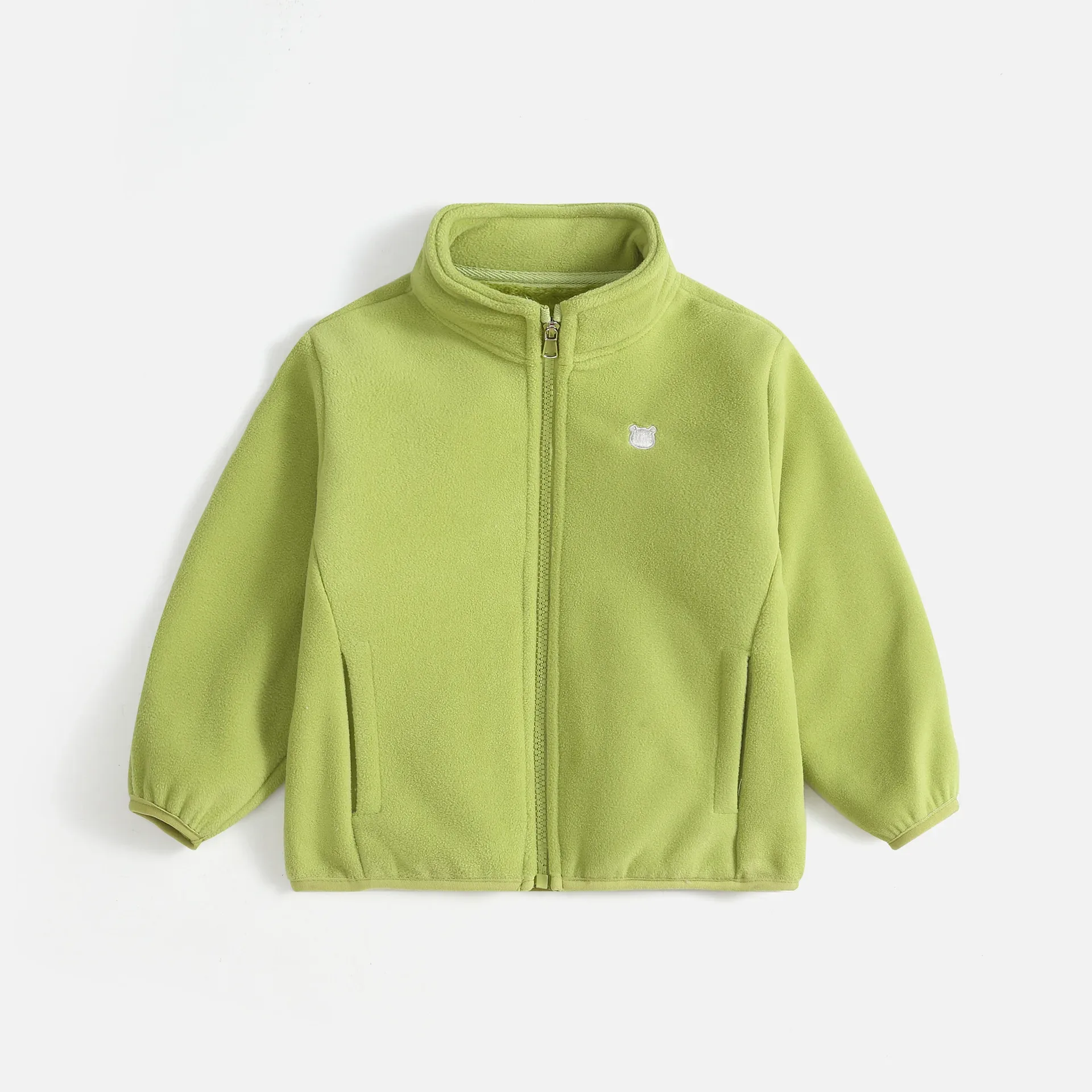 Kids' 3-in-1 Cartoon-Print Jacket — Green Liner, fleece liner alone