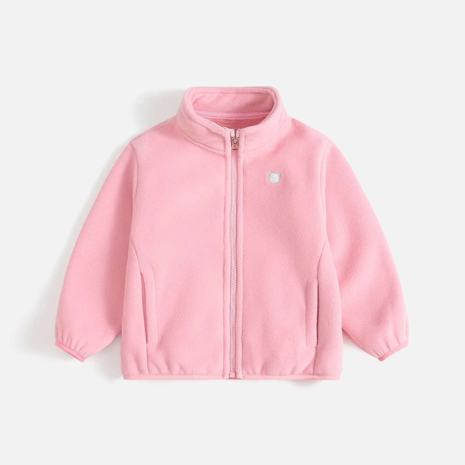 Kids' 3-in-1 Cartoon-Print Jacket — Pink Liner, fleece liner alone