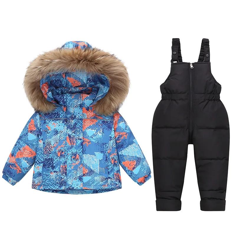 Kids' down jacket & bib pants set — Blue Print