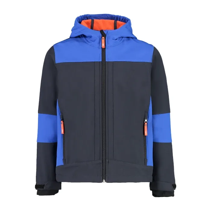 Kids' Hooded Softshell Fleece Jacket — 5 Colourways