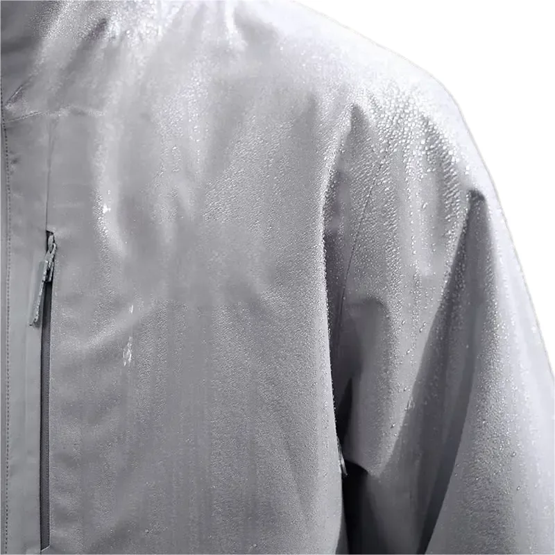 Men’s 3-in-1 Jacket — 3 Colourways — White, shell fabric detail