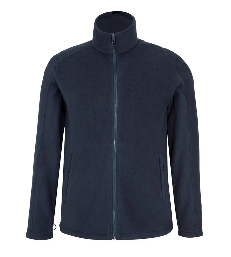 Men’s 3-in-1 Jacket — Blue — Black fleece liner, inner fleece jacket, front view