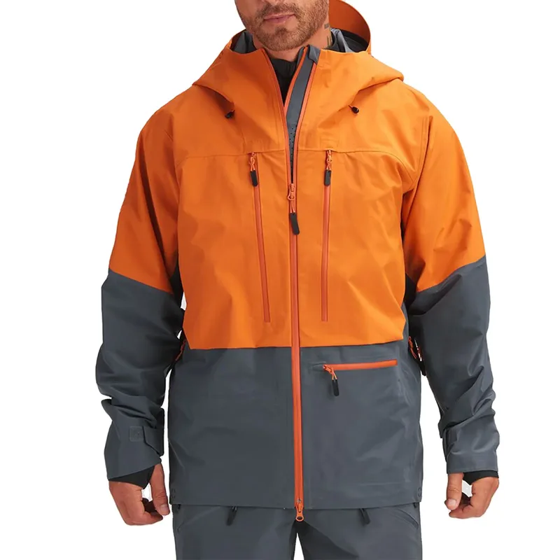 Men's Colour-Block Snowboard Jacket — 2 Colourways