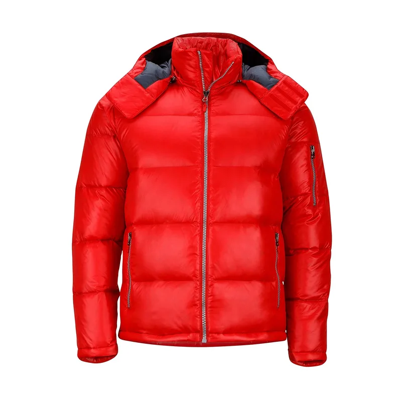 Men's Glossy Bubble Down Jacket — 2 Colourways