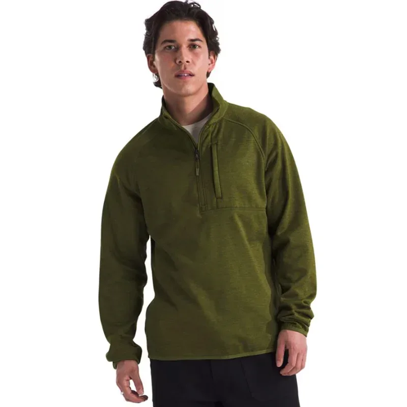 Men's Half-Zip Fleece Pullover — 5 Colourways