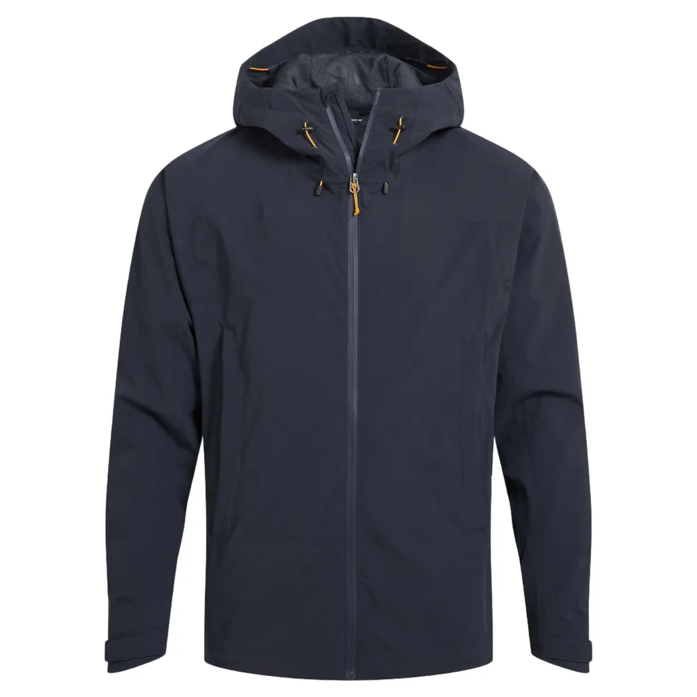Men’s Hardshell Jacket — 5 Colourways — Navy, front view