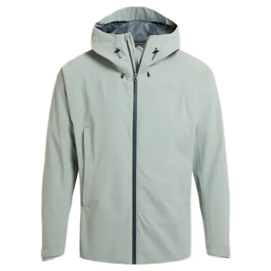 Men’s Hardshell Jacket — 5 Colourways — Light Blue, front view