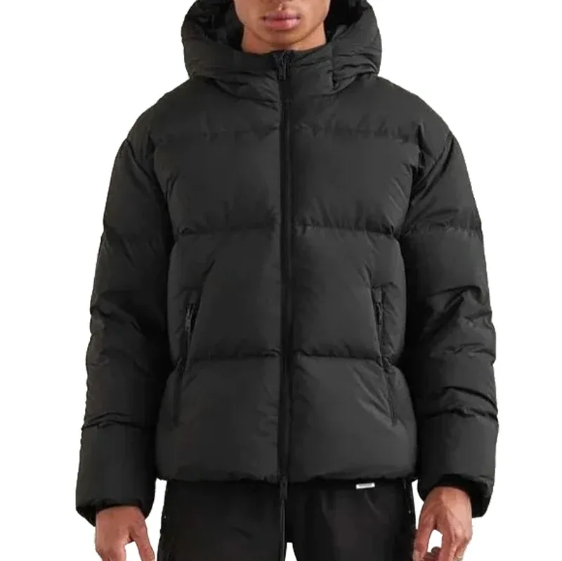 Men's Hooded Bubble Puffer Jacket — 3 Colourways