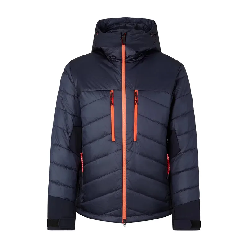 Men's Hooded Chevron Down Jacket — 1 Colourway