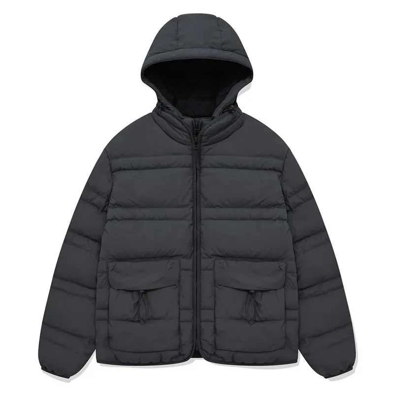 Men's Hooded Down Puffer Coat — 1 Colourway