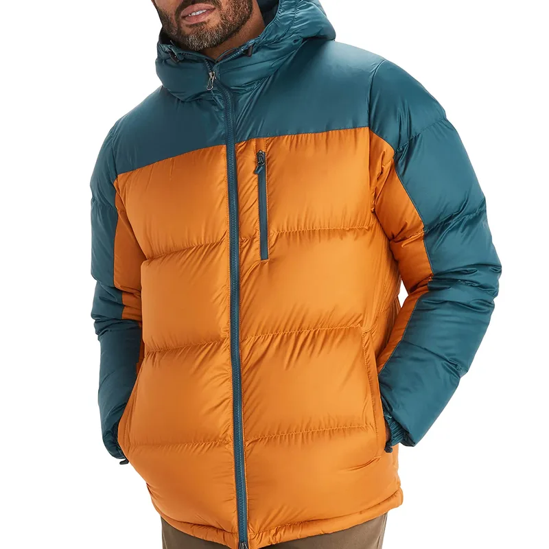 Men's Hooded Duck Down Puffer Jacket — 3 Colourways