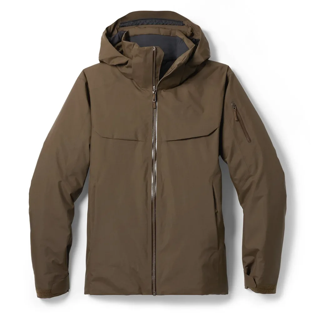 Men's Insulated Ski Jacket — 3 Colourways — Blue, front view