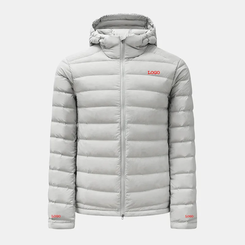 Men's Lightweight Hooded Down Jacket — 1 Colourway