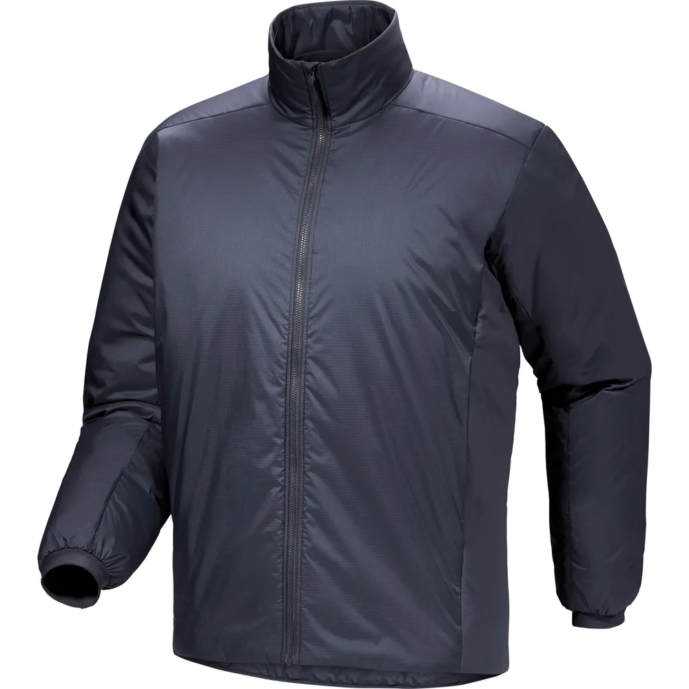 Men’s Lightweight Insulated Jacket — Dark Grey — Dark Grey, front view