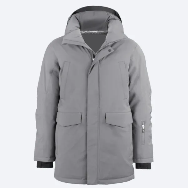 Men's Long Puffer Parka — 2 Colourways