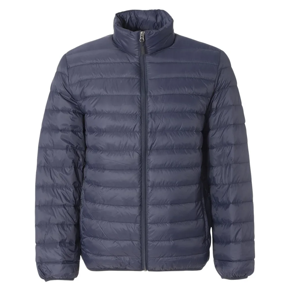Men’s Padded Jacket — 4 Colourways — Dark Grey, front view