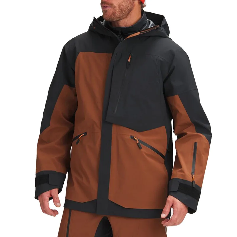 Men's Panelled Snowboard Jacket — 2 Colourways