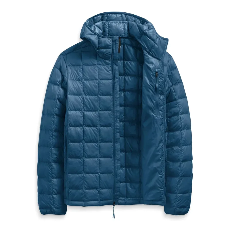Men's Quilted Check Puffer Jacket — 1 Colourway