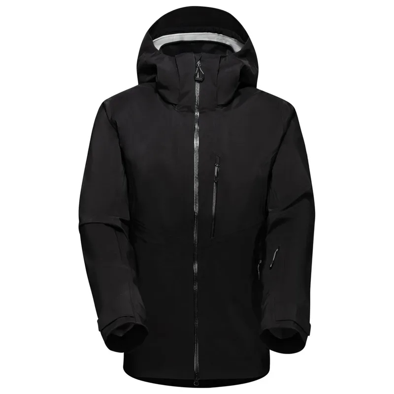 Men's Ski Jacket — 5 Colourways — Black, front view