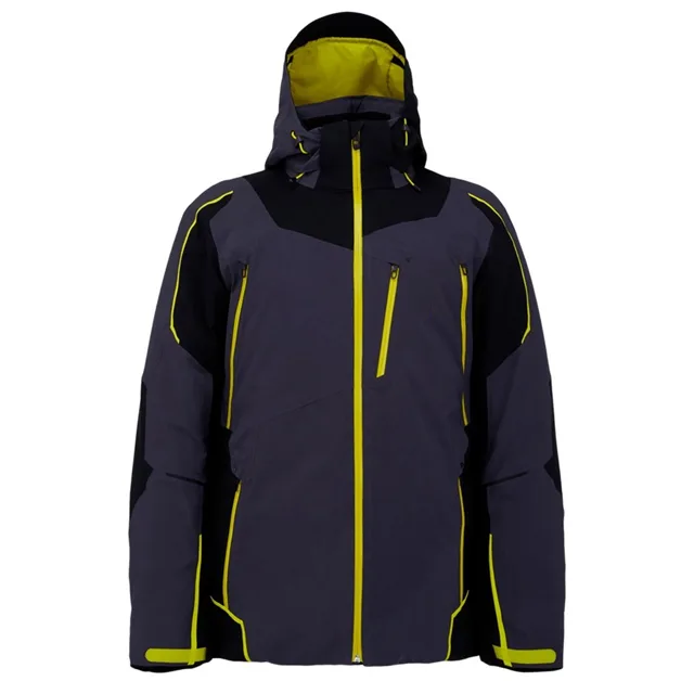 Men's Ski Jacket — 5 Colourways — Charcoal, front view