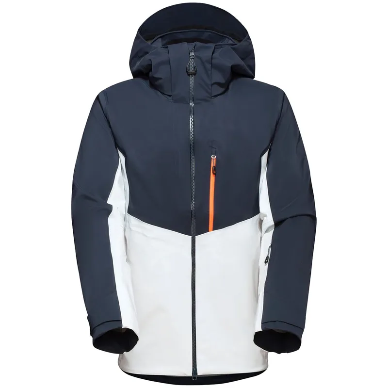 Men's Ski Jacket — 5 Colourways — White, front view
