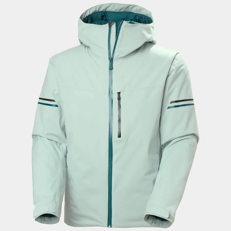 Men's Ski Jacket — Green Mist — Green Mist — front view