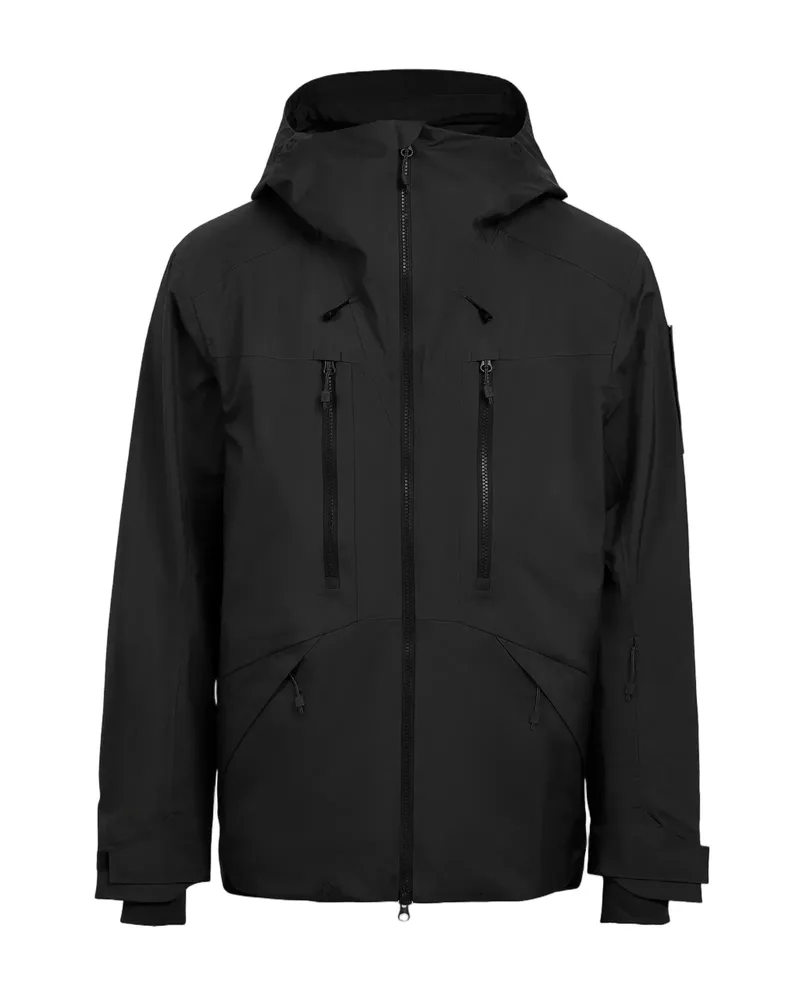 Men's Ski Jacket — 5 Colourways — Black, front view
