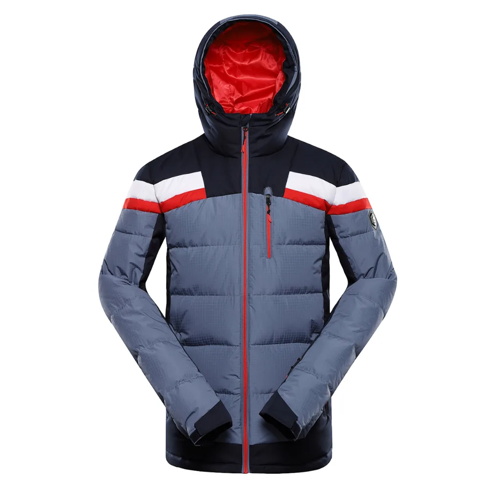 Men's Snowboard Jacket — Slate Blue — Slate Blue — front view