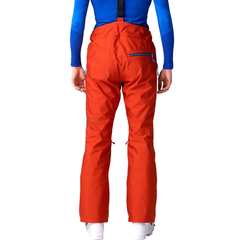 Men's Snowboard Ski Pants — 4 Colourways — Red, back view