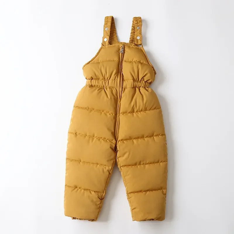 Toddlers' mix and match ski set — Yellow, bib pants