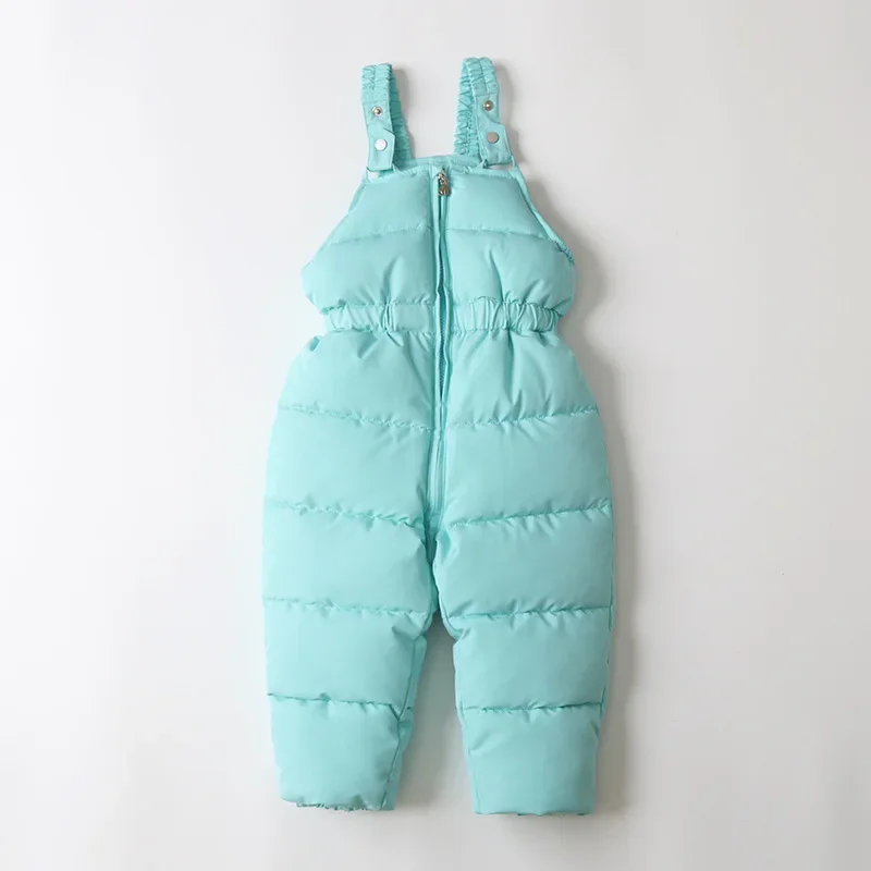 Toddlers' mix and match ski set — Lake Blue, bib pants