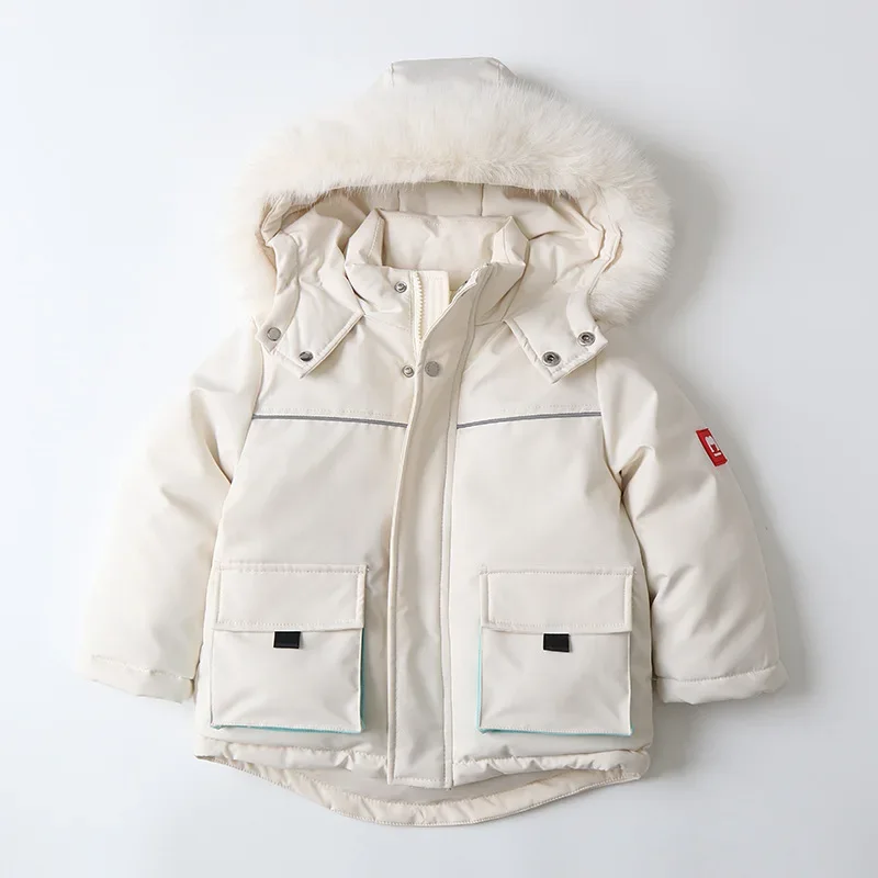 Toddlers' mix and match ski set — White, jacket