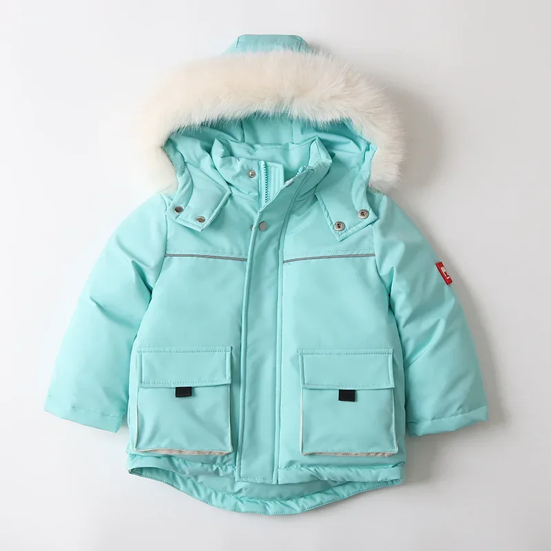 Toddlers' mix and match ski set — Lake Blue, jacket