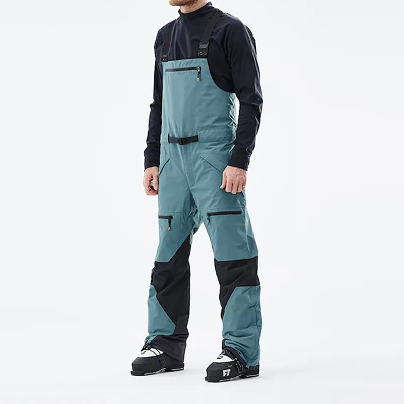 Unisex Adjustable-Strap Ski Bib — 4 Colourways