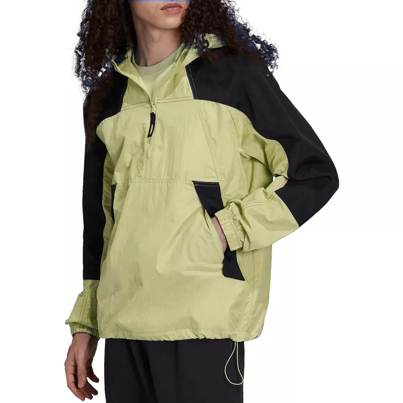 Unisex Hooded Anorak Jacket — 2 Colourways