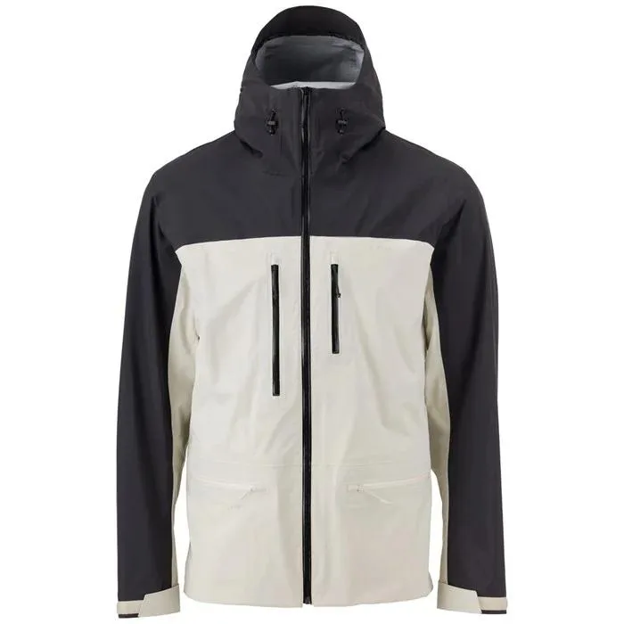 Unisex Ski Jacket — 3 Colourways — Black & White, front view