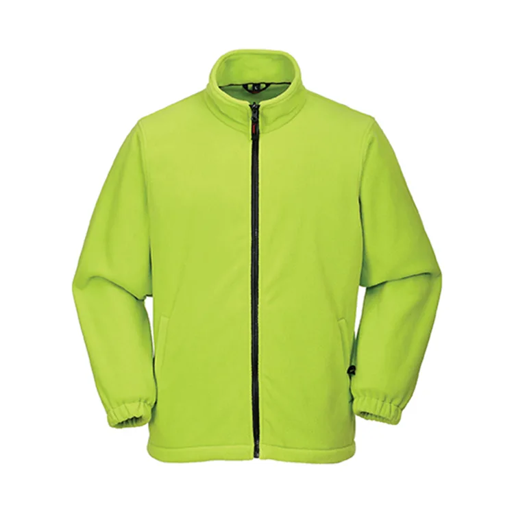 Unisex Ski Jacket — Green — Green, front view