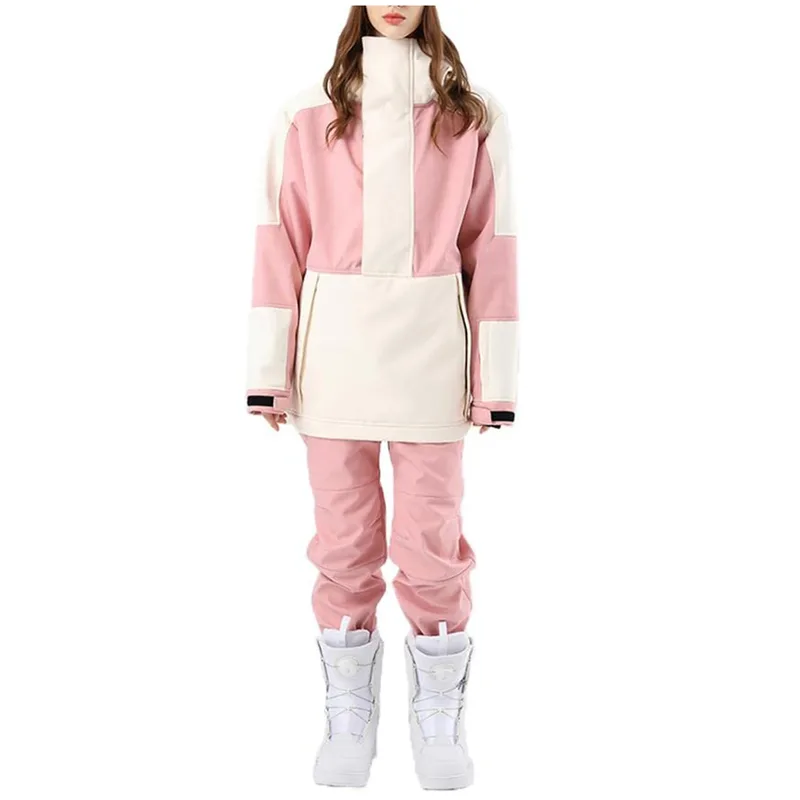 Women's Anorak Ski Set — Pink — 8 Colourways