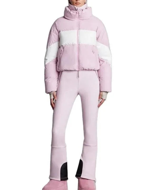 Women's Cropped Puffer Ski Set — 2 Colourways