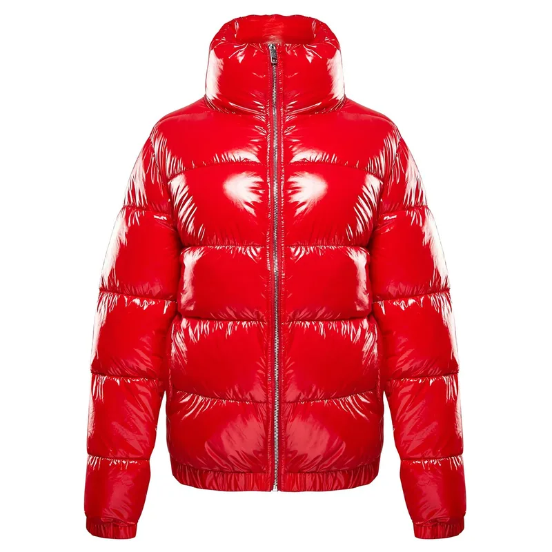 Women's Glossy Bubble Puffer Jacket — 4 Colourways