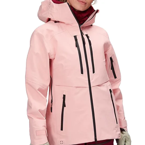 Women’s Ski Jacket — 5 Colourways — Pink, front view