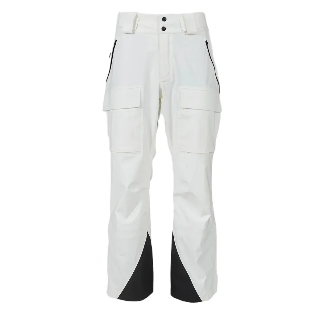Women’s Softshell Ski Pants — 2 Colourways — White, front view