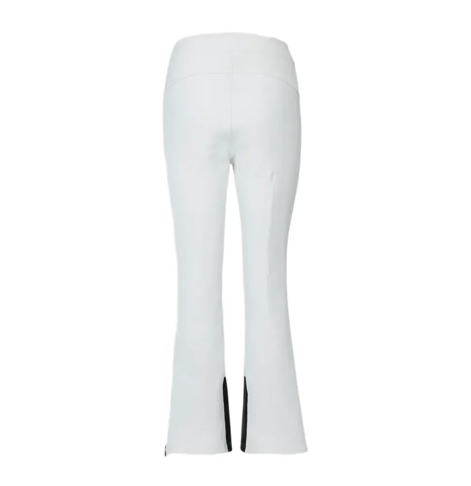 Women's Softshell Ski Pants — 2 Colourways — White, back view