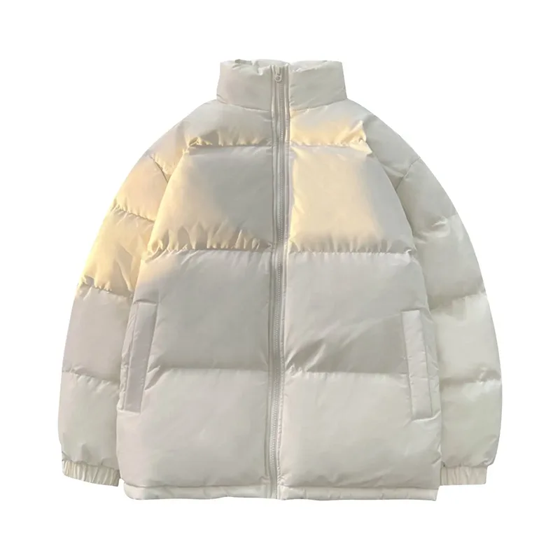 Women's Stand-Collar Padded Jacket — 5 Colourways — Off-White, front view